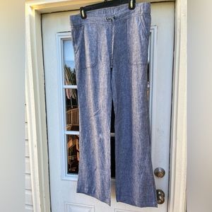 Athleta Wide Leg Linen pants
